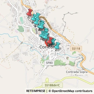 Mappa Via San Martino, 90034 Corleone PA, Italia (0.3395)