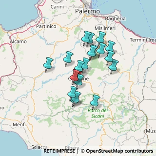 Mappa Via S. Martino, 90034 Corleone PA, Italia (11.904)