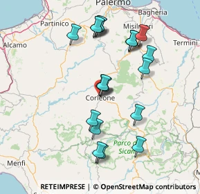 Mappa Via S. Martino, 90034 Corleone PA, Italia (16.523)