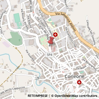 Mappa Corso dei Mille, 19, 90034 Corleone, Palermo (Sicilia)