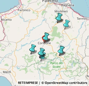 Mappa Via B. Bernardo, 90034 Corleone PA, Italia (12.64875)