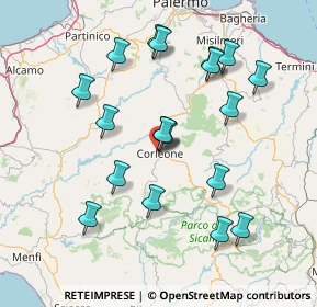 Mappa Via Molino Nuovo, 90034 Corleone PA, Italia (16.63842)