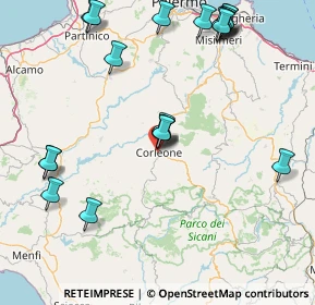 Mappa Via Molino Nuovo, 90034 Corleone PA, Italia (21.797)