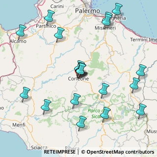 Mappa Via Beato Bernardo, 90034 Corleone PA, Italia (20.314)
