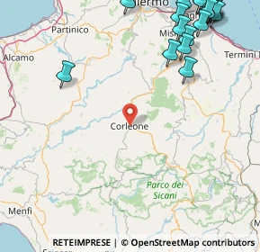 Mappa Via Beato Bernardo, 90034 Corleone PA, Italia (29.504)