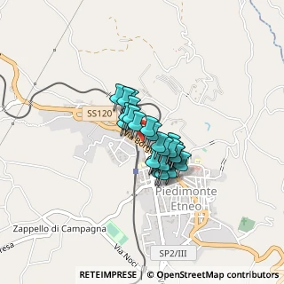 Mappa Via Borgo, 95017 Piedimonte etneo CT, Italia (0.26667)