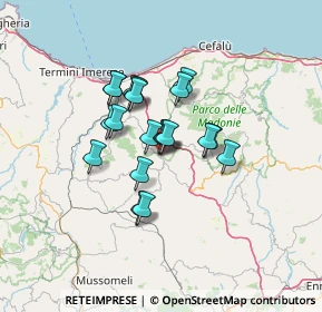 Mappa Via Gioacchino Rossini, 90022 Caltavuturo PA, Italia (10.395)