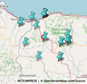 Mappa Via Gioacchino Rossini, 90022 Caltavuturo PA, Italia (17.3355)