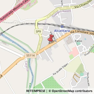 Mappa Via Consolare Valeria, 31, 98035 Acireale, Catania (Sicilia)