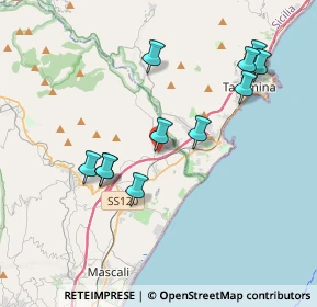 Mappa Via Zoi, 95011 Calatabiano CT, Italia (4.2)