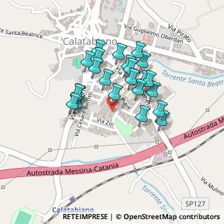 Mappa Via Zoi, 95011 Calatabiano CT, Italia (0.20435)