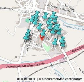 Mappa Via Zoi, 95011 Calatabiano CT, Italia (0.20435)