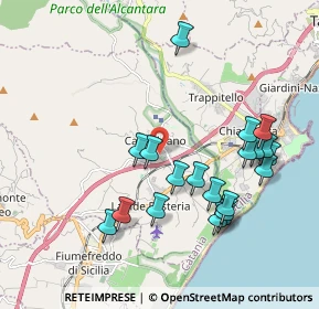 Mappa Via Zoi, 95011 Calatabiano CT, Italia (2.2535)