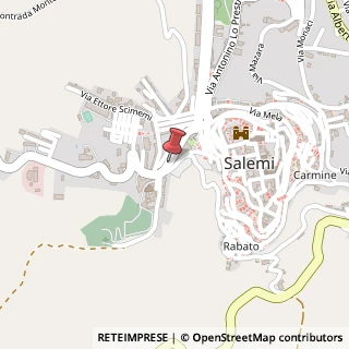 Mappa Via dei Mille, 84, 91018 Salemi, Trapani (Sicilia)