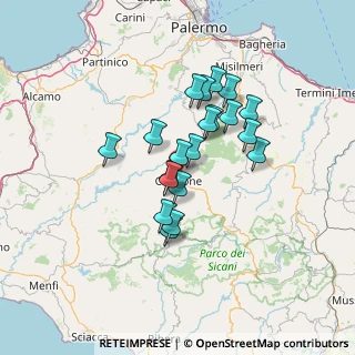 Mappa Via Francesco Crispi, 90034 Corleone PA, Italia (11.8385)