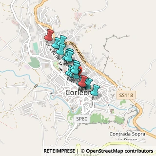 Mappa Via A. Canzoneri, 90034 Corleone PA, Italia (0.2685)
