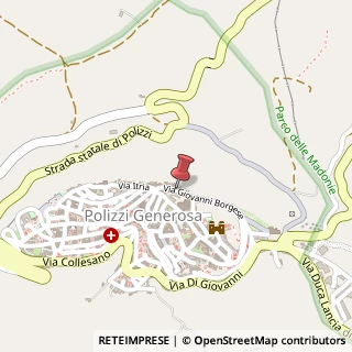 Mappa Via Giovanni Borgese,  45, 90028 Polizzi Generosa, Palermo (Sicilia)