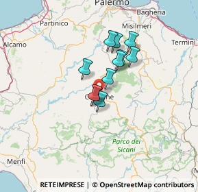 Mappa Via Bentivegna, 90034 Corleone PA, Italia (10.04273)