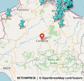 Mappa Via Bentivegna, 90034 Corleone PA, Italia (29.434)