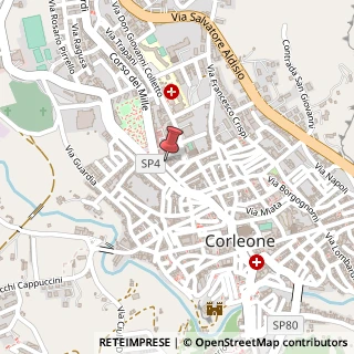 Mappa Piazza Falcone e Borsellino, 1, 90034 Corleone, Palermo (Sicilia)