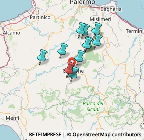 Mappa Via Santa Lucia, 90034 Corleone PA, Italia (10.49833)