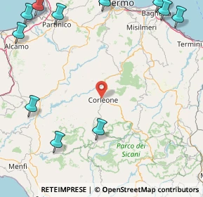 Mappa Via Santa Lucia, 90034 Corleone PA, Italia (30.905)
