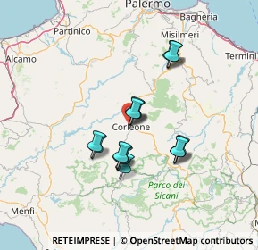 Mappa Via Santa Lucia, 90034 Corleone PA, Italia (12.47067)