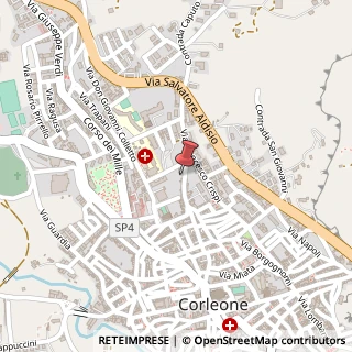 Mappa Via consolazione, 90034 Corleone, Palermo (Sicilia)