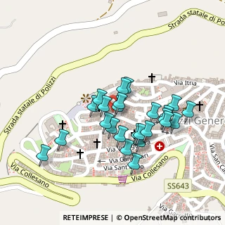 Mappa Piazza Udienza, 90028 Polizzi Generosa PA, Italia (0.1)