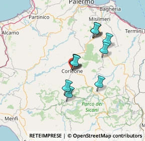 Mappa Via Umberto I, 90034 Corleone PA, Italia (12.15455)