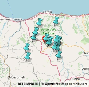 Mappa Via Giuseppe Garibaldi, 90028 Polizzi Generosa PA, Italia (10.512)