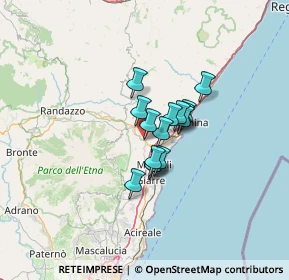 Mappa Via Ponte, 95017 Piedimonte Etneo CT, Italia (8.368)