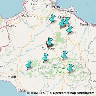 Mappa Via IV Novembre, 90034 Corleone PA, Italia (14.84833)