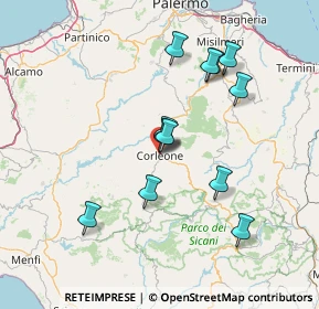 Mappa 90034 Corleone PA, Italia (14.885)