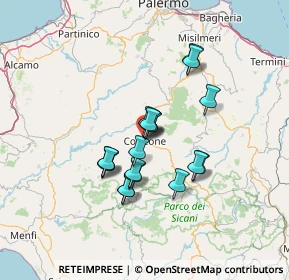 Mappa 90034 Corleone PA, Italia (11.57056)