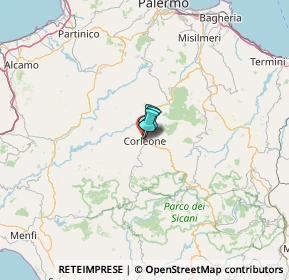 Mappa 90034 Corleone PA, Italia (64.62333)
