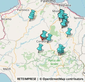 Mappa 90034 Corleone PA, Italia (17.19)