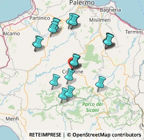 Mappa Via Trapani, 90034 Corleone PA, Italia (15.2115)