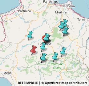 Mappa SP80, 90034 Corleone PA, Italia (10.49813)