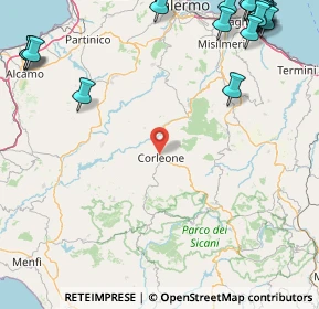 Mappa SP80, 90034 Corleone PA, Italia (31.634)