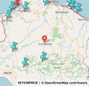 Mappa Via Enna, 90034 Corleone PA, Italia (30.8125)