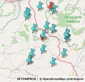 Mappa Via Mattarella, 90022 Caltavuturo PA, Italia (8.9305)