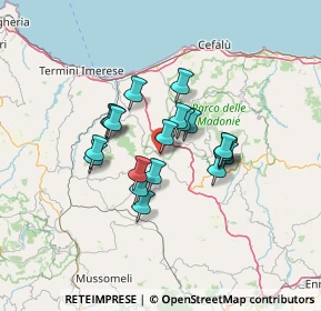 Mappa Via Mattarella, 90022 Caltavuturo PA, Italia (10.9525)