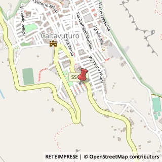 Mappa Via Carlo Alberto dalla Chiesa, 12, 90022 Caltavuturo, Palermo (Sicilia)