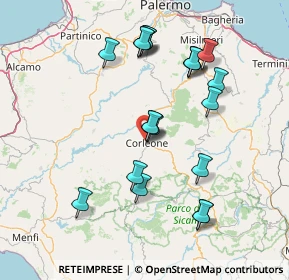 Mappa Via Ragusa, 90034 Corleone PA, Italia (16.7295)