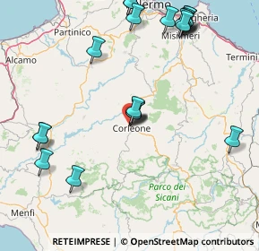 Mappa Via Ragusa, 90034 Corleone PA, Italia (21.406)