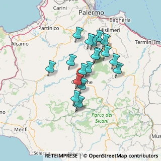 Mappa Via Ragusa, 90034 Corleone PA, Italia (11.8985)