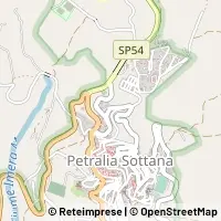 Térkép Petralia Sottana