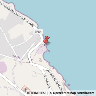 Mappa Via Tonnara, 96010 Portopalo di Capo Passero, Siracusa (Sicilia)