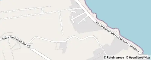 Mappa Portopalo di Capo Passero